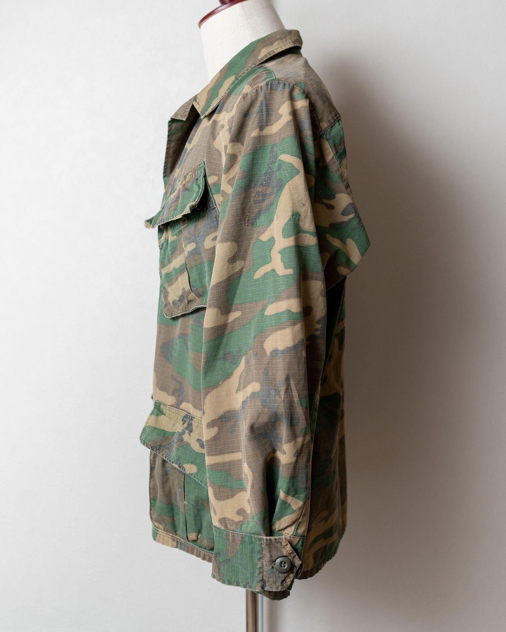 L-S】U.S.Army 60's Jungle Fatigue Jacket ERDL 