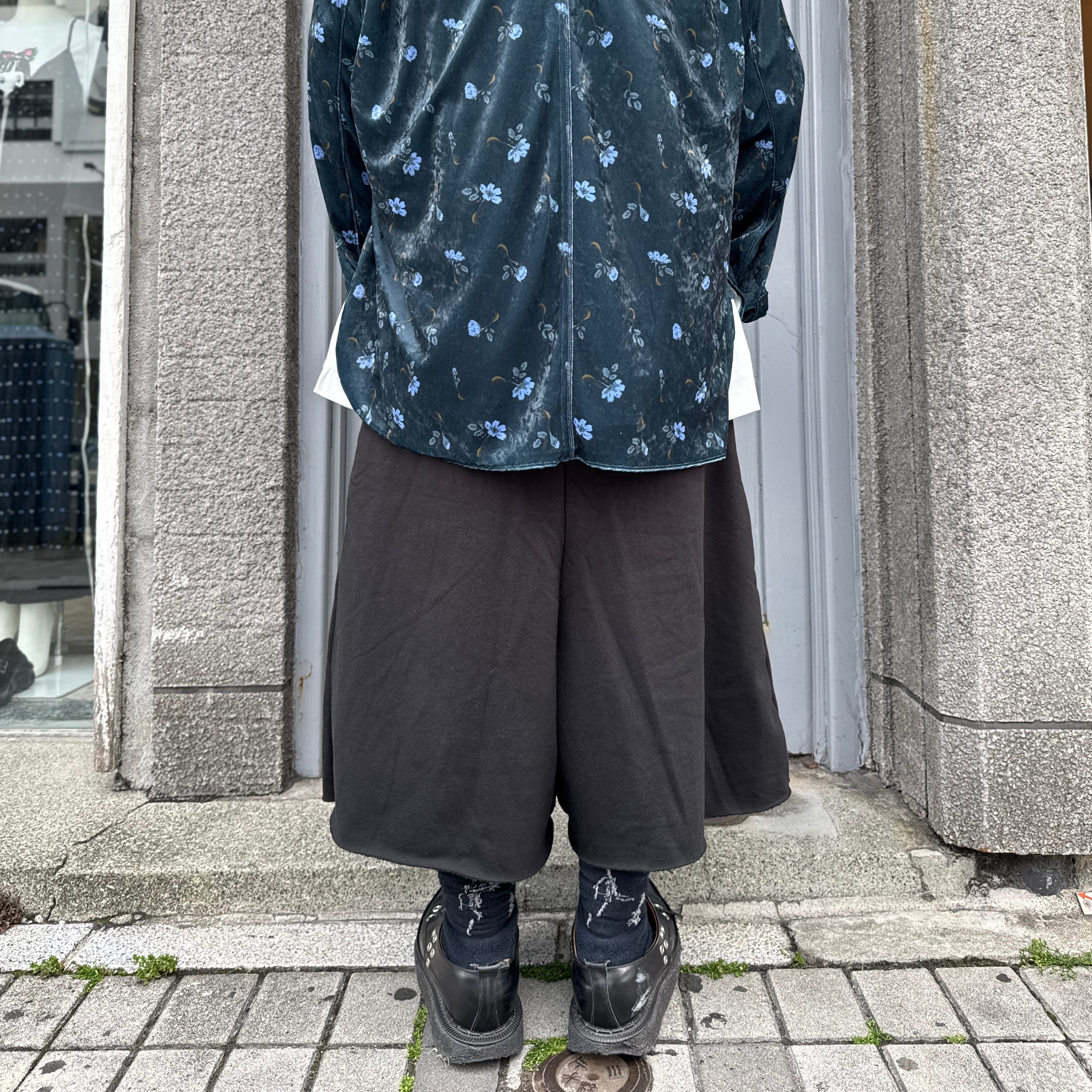 SHINYAKOZUKA / UPCYCLED HOME SCOTTISH(ISSUE#8) / BLACK | ふぁいん