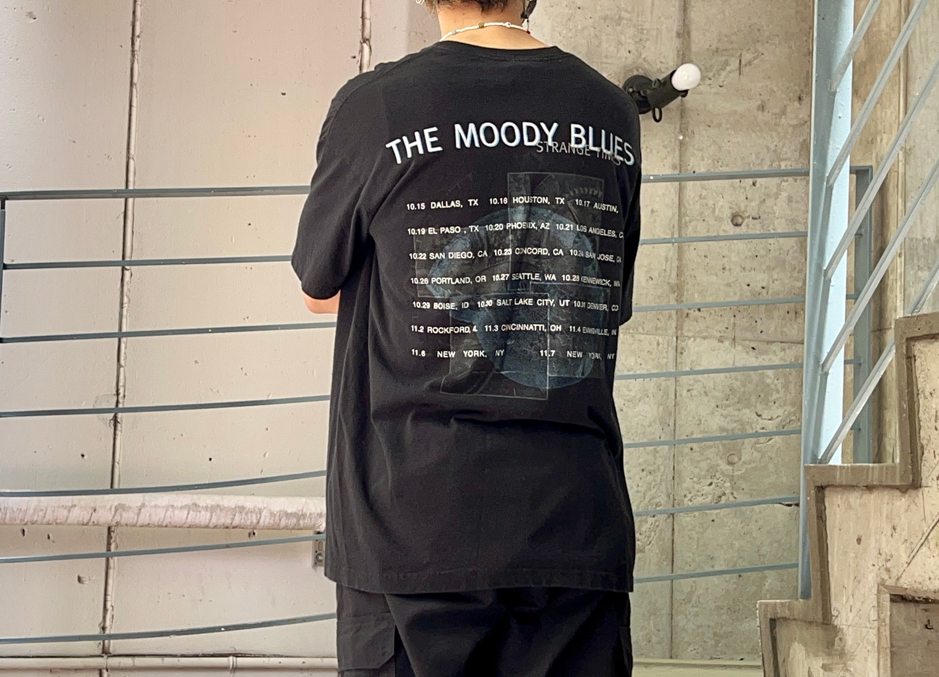1990年代/THE MOODY BLUES/ムーディーブルース/バンド プリントTシャツ