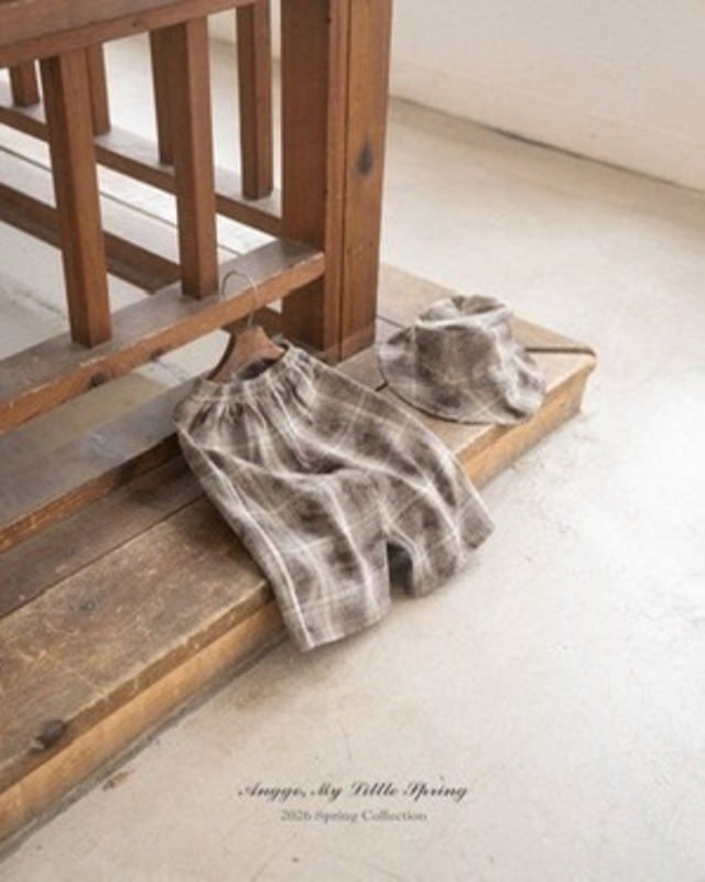 予約⌇anggo / Check pants