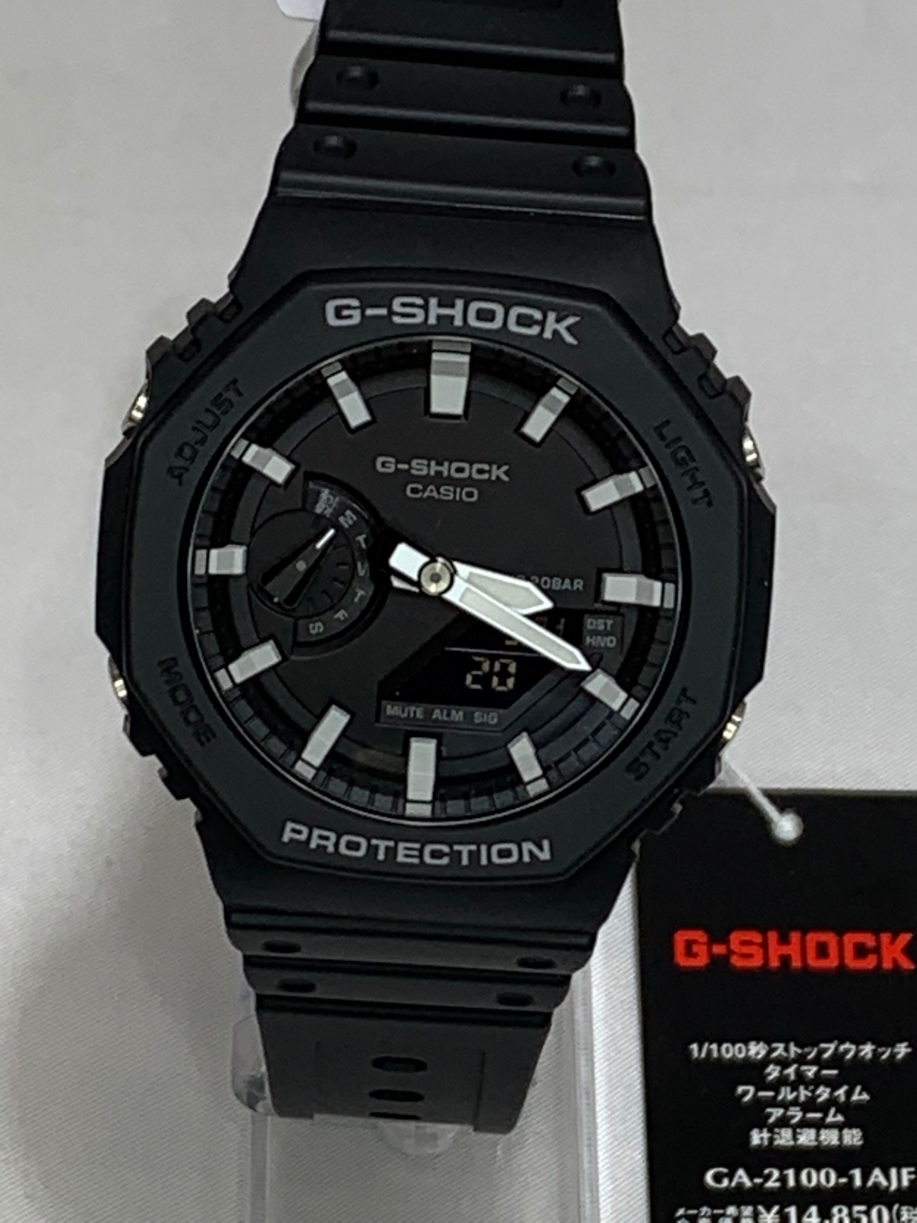 ♪フレッシャーズ応援セール♪ CASIO 国内正規品 G-SHOCK GA-2100-1AJF