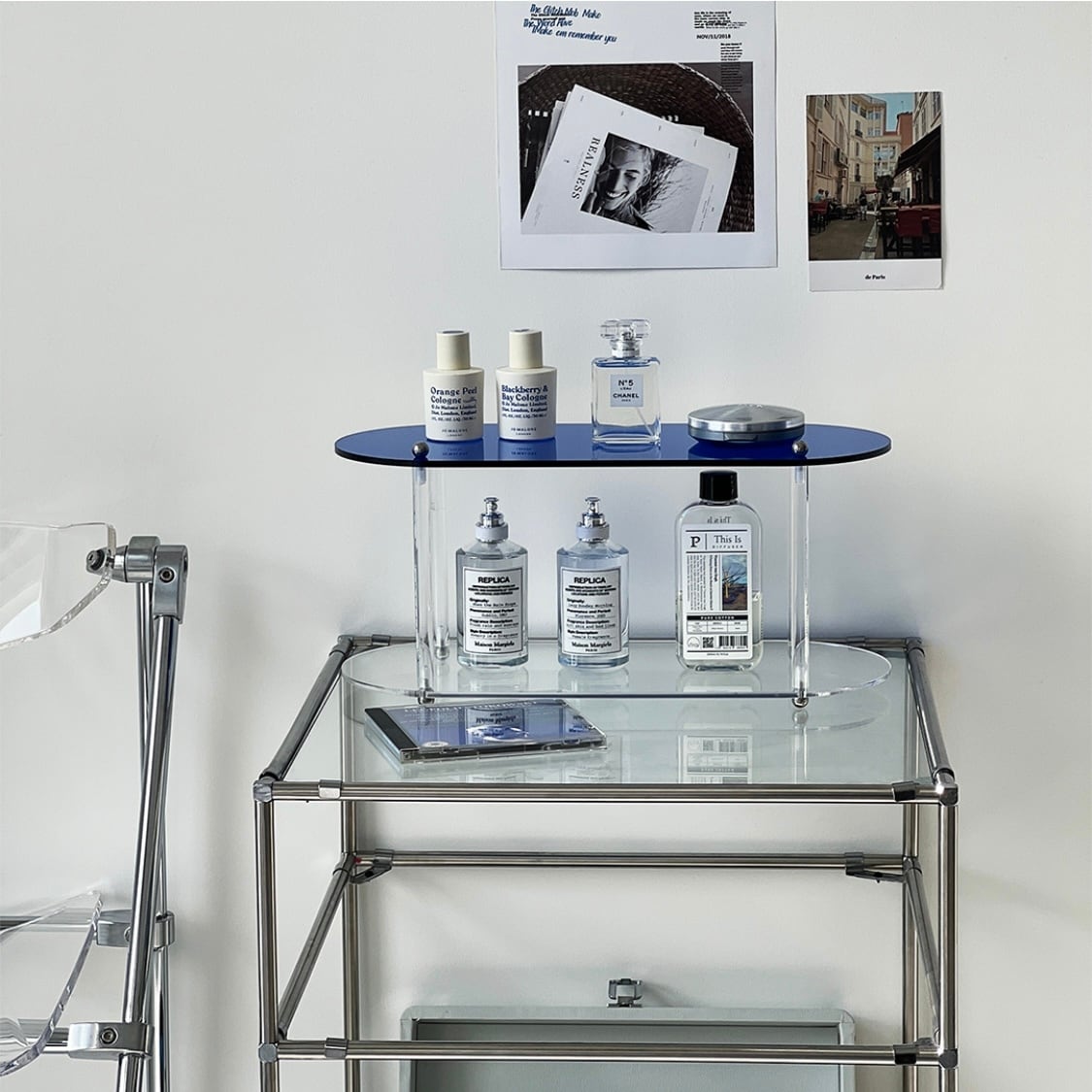module acryl mini shelf 3colors / モジュール アクリル ミニ