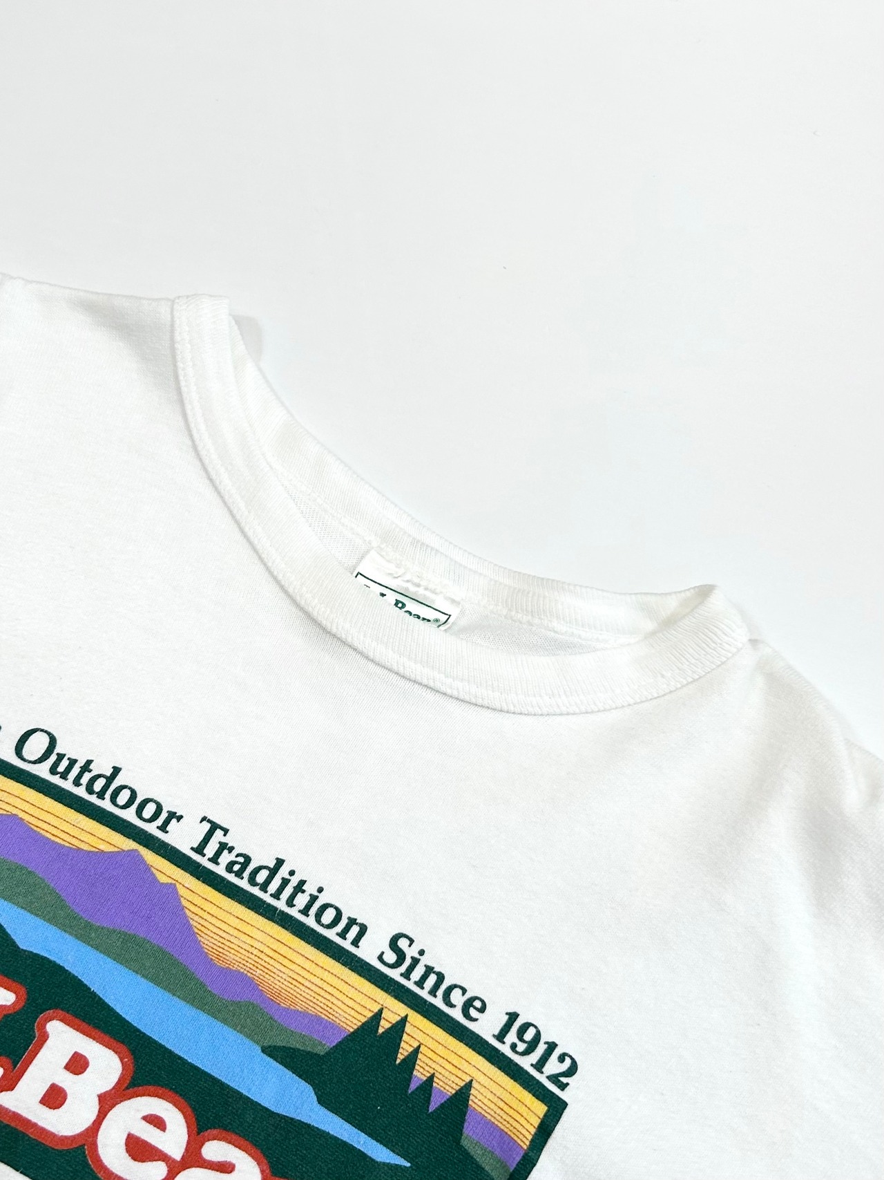 80s L.L.Bean×Champion W-NAME Tee MADE IN USA  Size XL