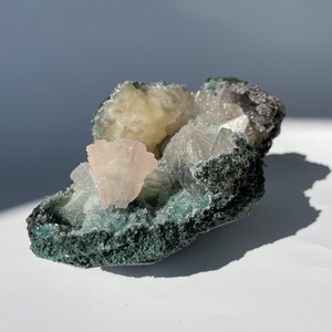 カルセドニー&スティルバイト46◇ Chalcedony & Stilbite ◇天然石・鉱物・パワーストーン