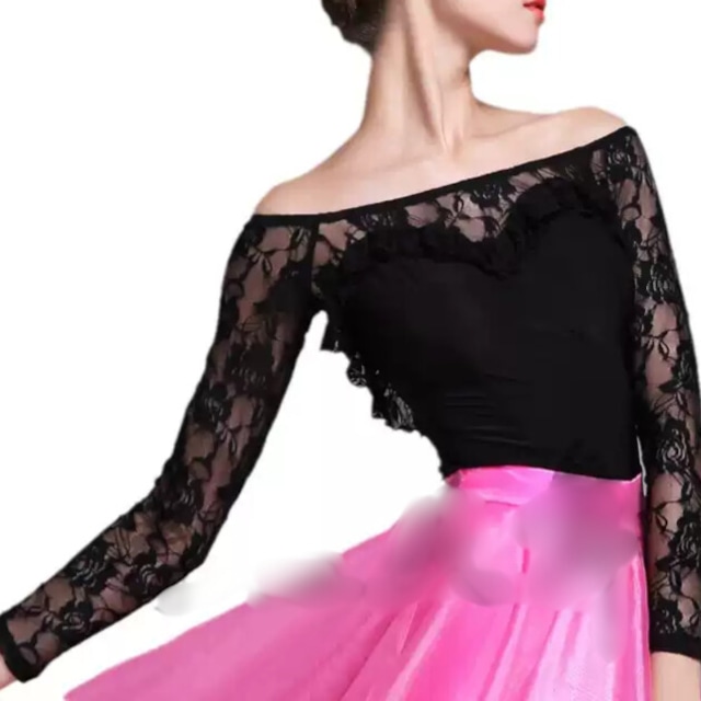 レース カットアウトネック フリル トップス ds1480