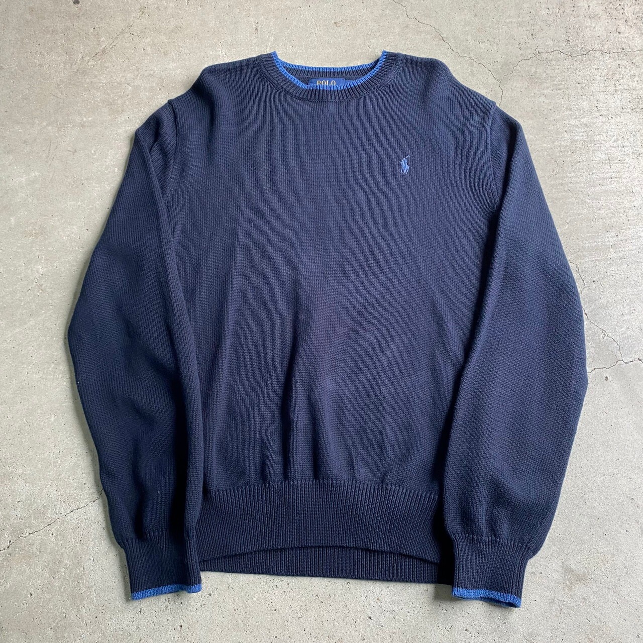 Polo Ralph Lauren ポロ ラルフローレン クルーネック コットンニット 