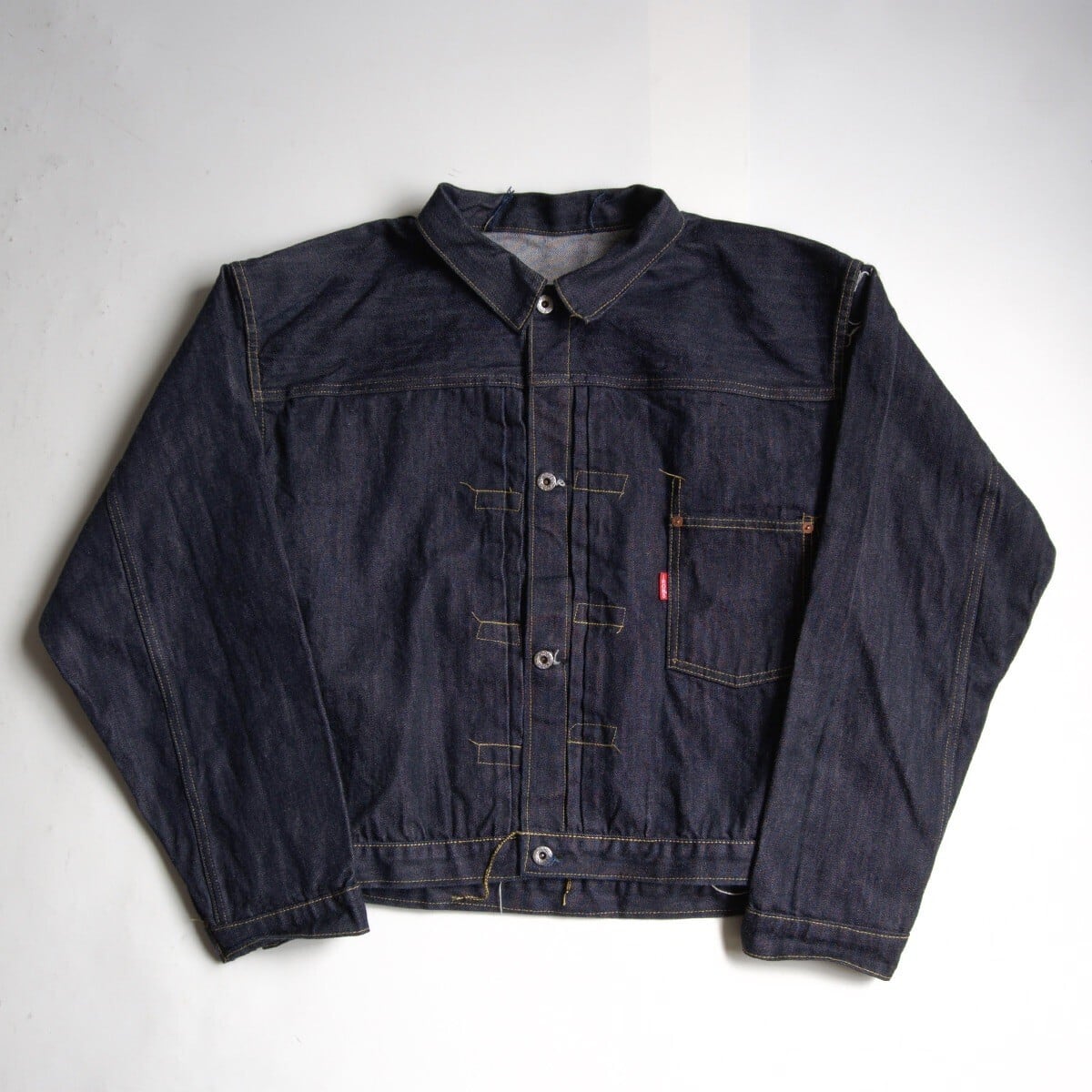 1000S/THOUSANDS “SELVAGE DENIM TRUCK JACKET“ BLUE WASH | Pay ID