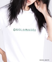 【直営限定ITEM】COOLA MADE®エンブロイダリーベーシックTシャツ (WHITE) CQ-47068H