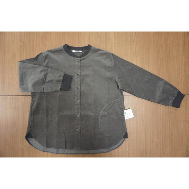 nachukara(ナチュカラ）シャツコール×リブシャツジャケット【日本製】
