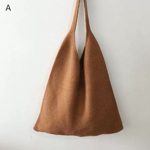 ニットトートバッグ 11color W10002