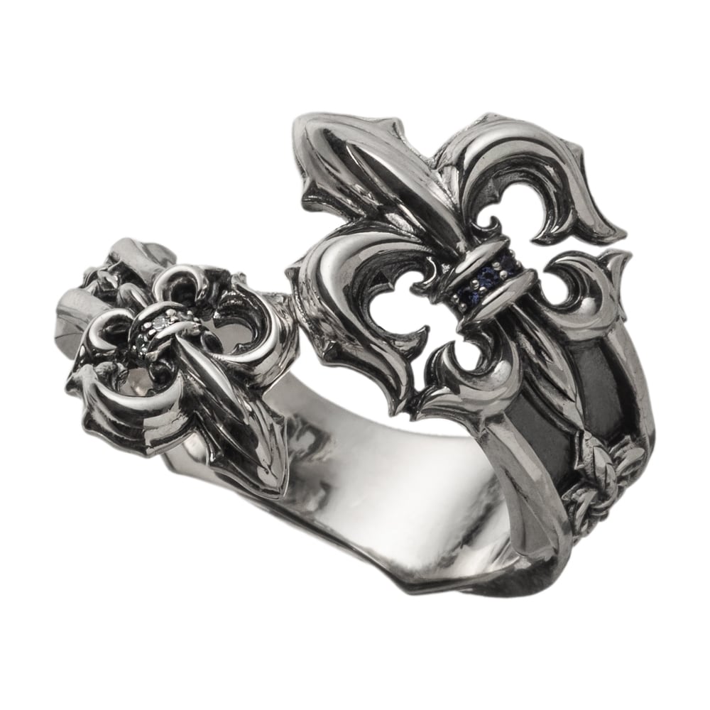 スピアーフルールドリスリング　ACR0294　Spear Fleur de Lys ring　シルバーアクセサリーsilver jewelry |  シルバーアクセサリーブランド アルテミスクラシック Artemis Classic silver jewelry