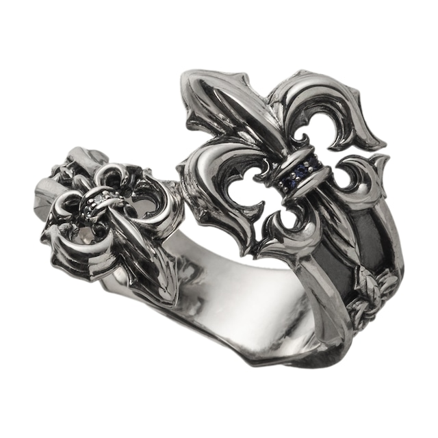 スピアーフルールドリスリング　ACR0294　Spear Fleur de Lys ring　シルバーアクセサリーsilver jewelry