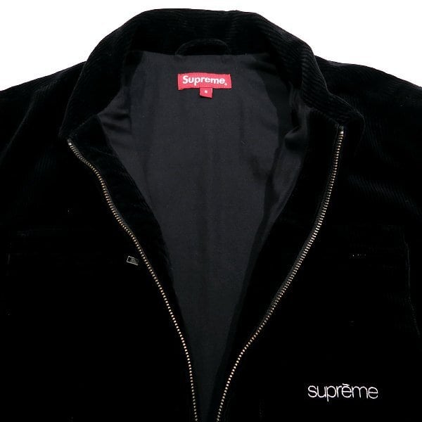 SUPREME 21AW CORDUROY ZIP JACKET サイズS シュプリーム コーデュロイ