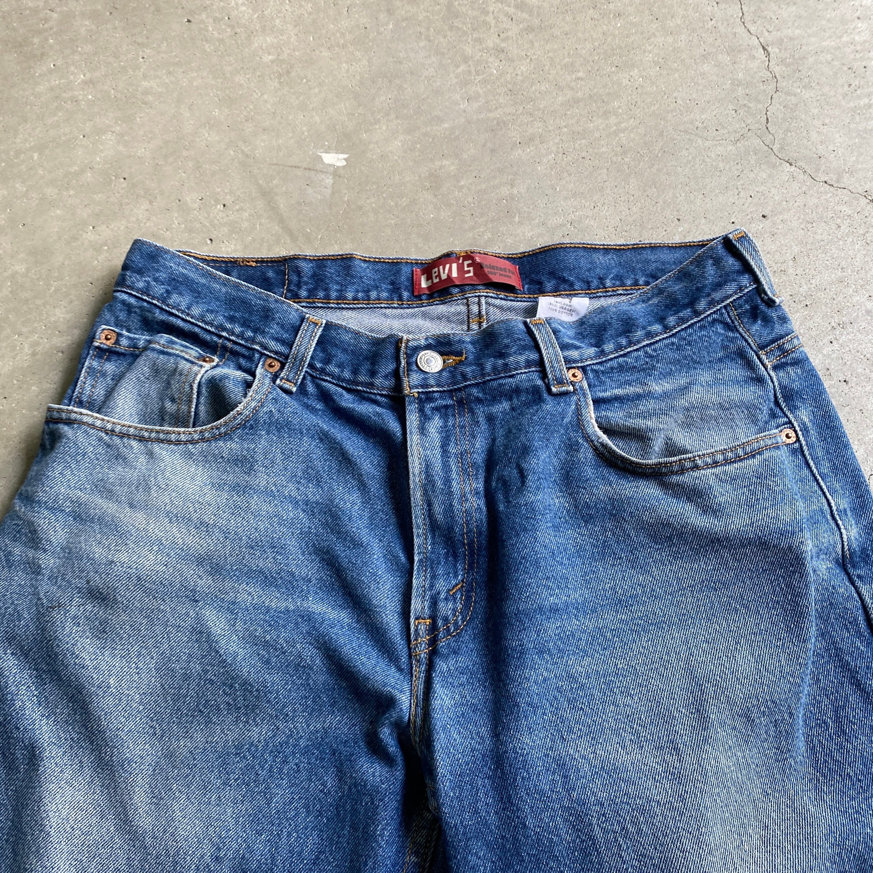 Levi's リーバイス 550 RELAXED FIT テーパード ワイド バギー デニムパンツ ジーンズ メンズW34 リラックスフィット  古着【デニムパンツ】【HA10】【cs2212-30a】 | cave 古着屋【公式】古着通販サイト