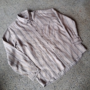 ストライプボックスシャツ used [204034]