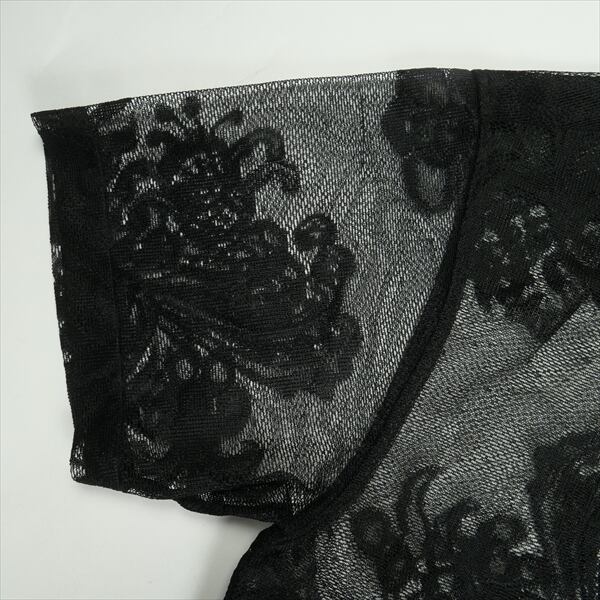 Last Supper Lace S/S Shirt M ブラック 中古・古着通販】SUPREME (シュプリーム) Last Supper Lace S/S