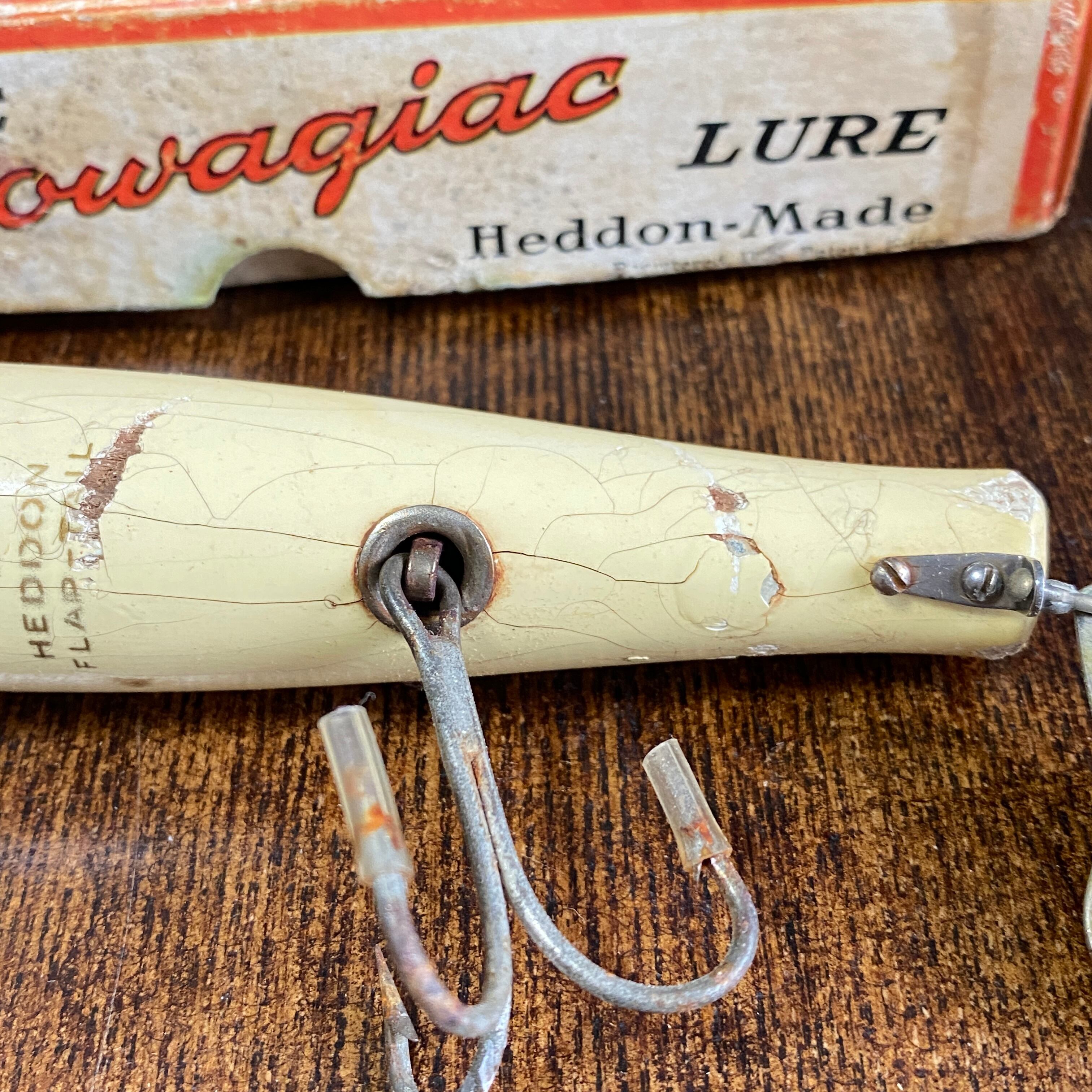 40s HEDDON Giant Flaptail 箱付 / オールドヘドン ジャイアント