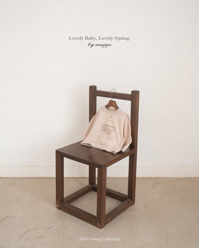 予約⌇anggo / Lettering sweatshirt