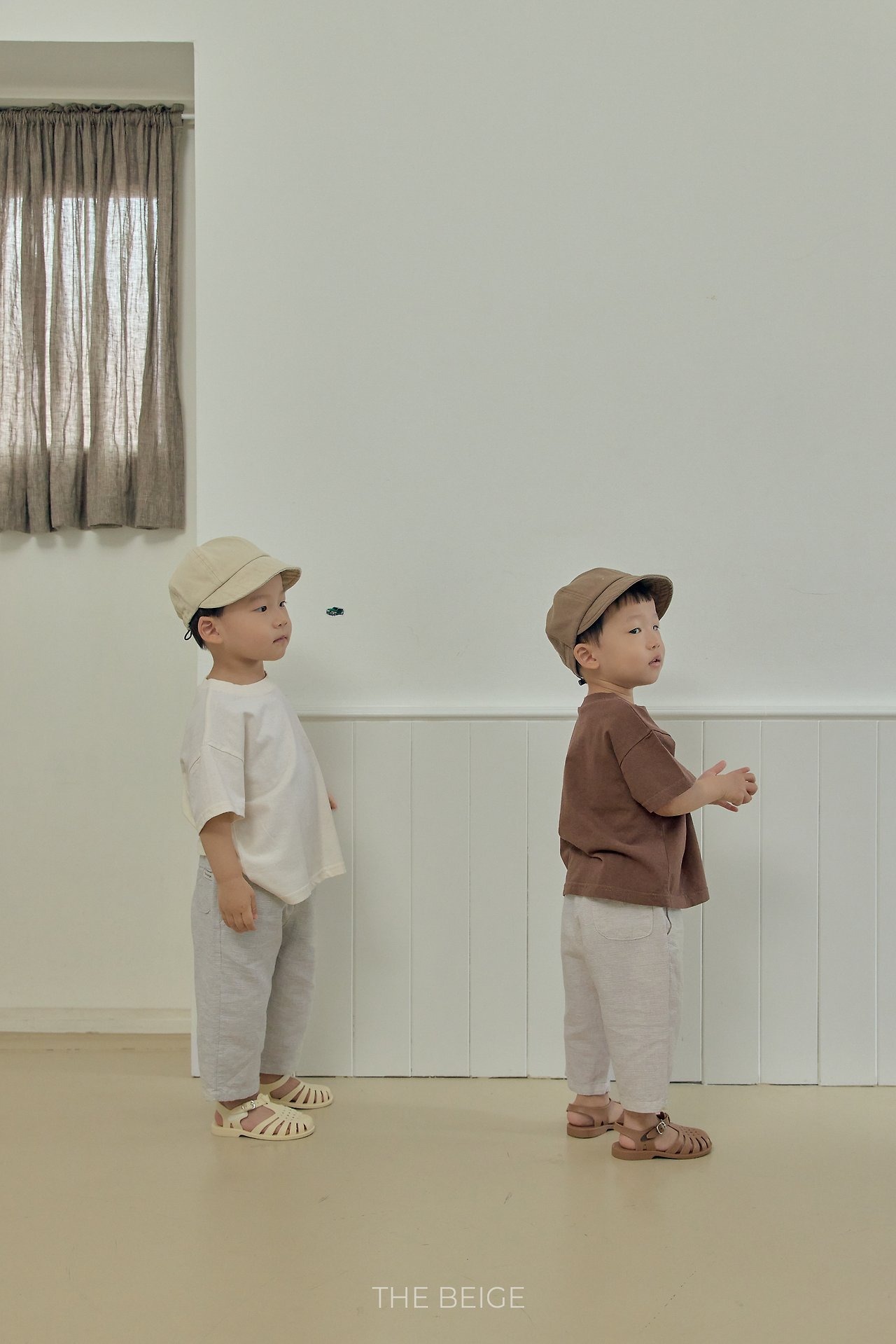 [THE BEIGE] Plain Short sleeve T-shirt / [더베이지] 무지반팔티