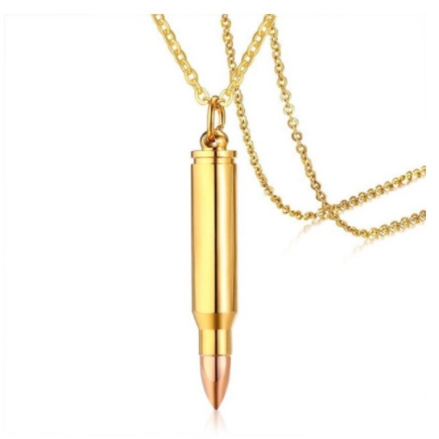 Bullet necklace [3 colors available]