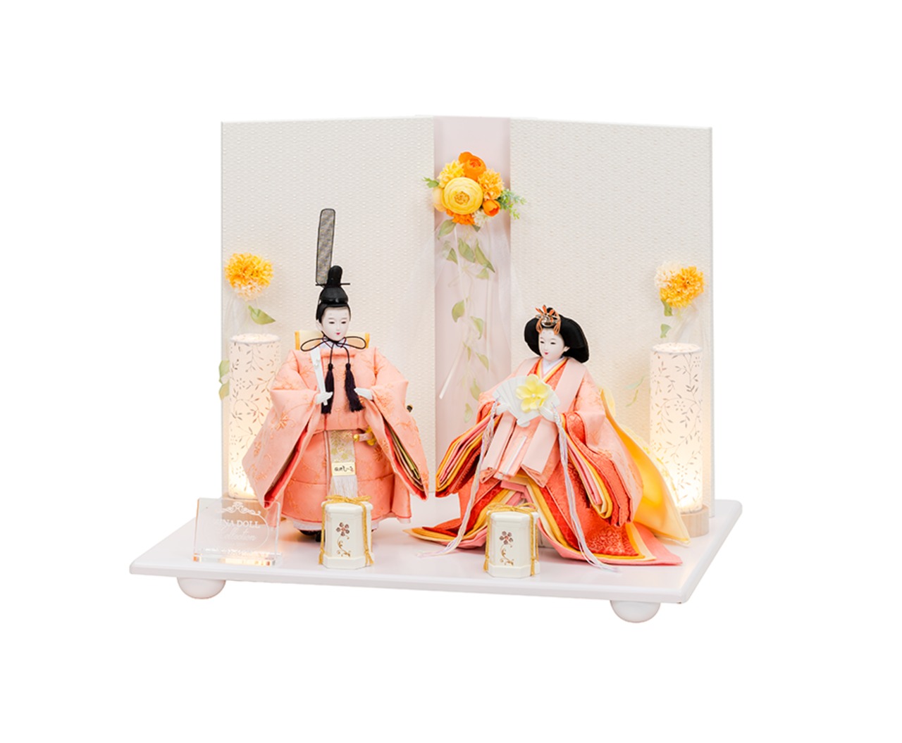 Cheerful　Flower（チアフル フラワー） ｜雛人形｜ひな人形｜親王立雛飾り｜HINA DOLL Collection｜人形工房道翠｜平安道翠