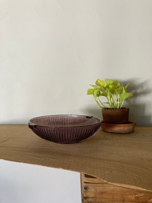 soga glassのオーバルプレート