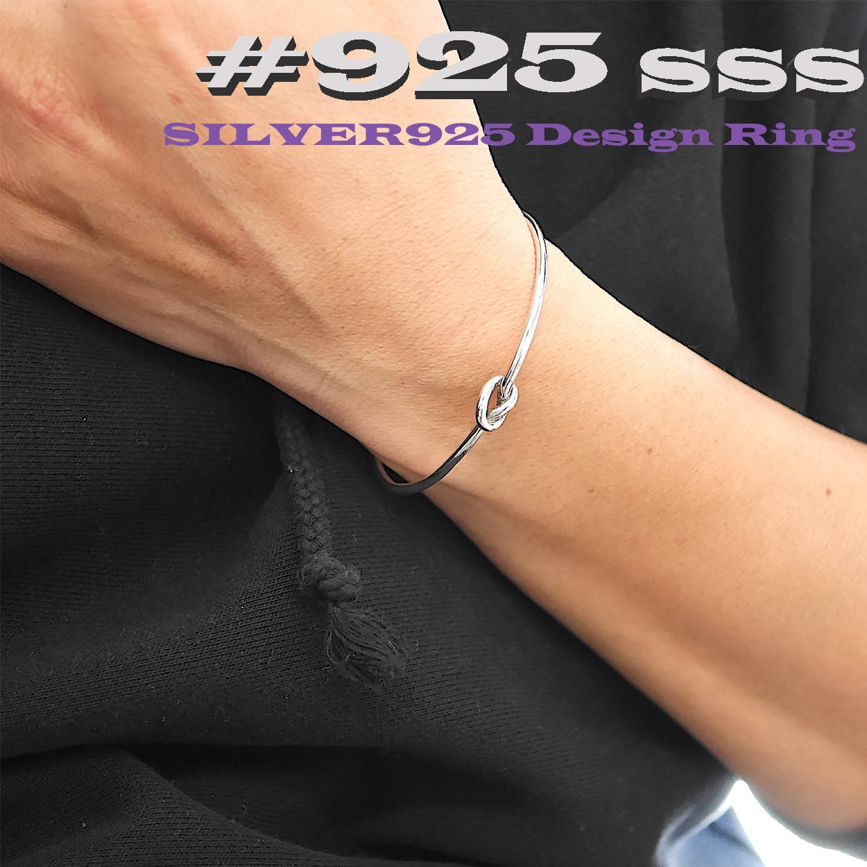 925 シルバー バングル LUNA シルバーバングル・シルバーブレスレット｜シルバー925 バングル｜幅