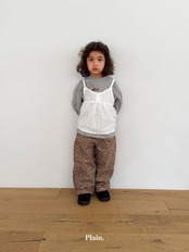 【取寄/韓国直送】Plain.ヒョウ柄パンツ｜韓国子供服｜26/AT