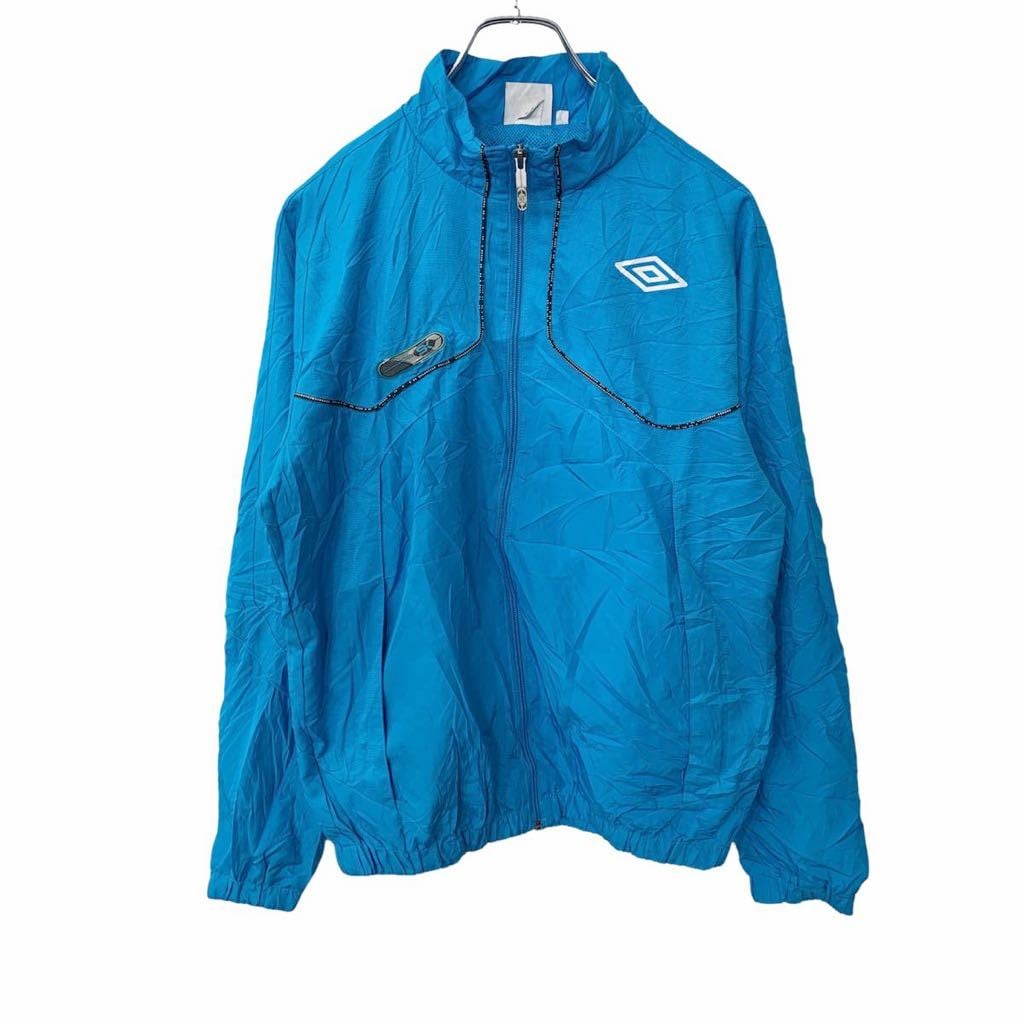UMBRO ジップアップジャケット Sサイズ アンブロ ライトブルー 古着卸