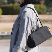Cuboid Bag Wide ブラック