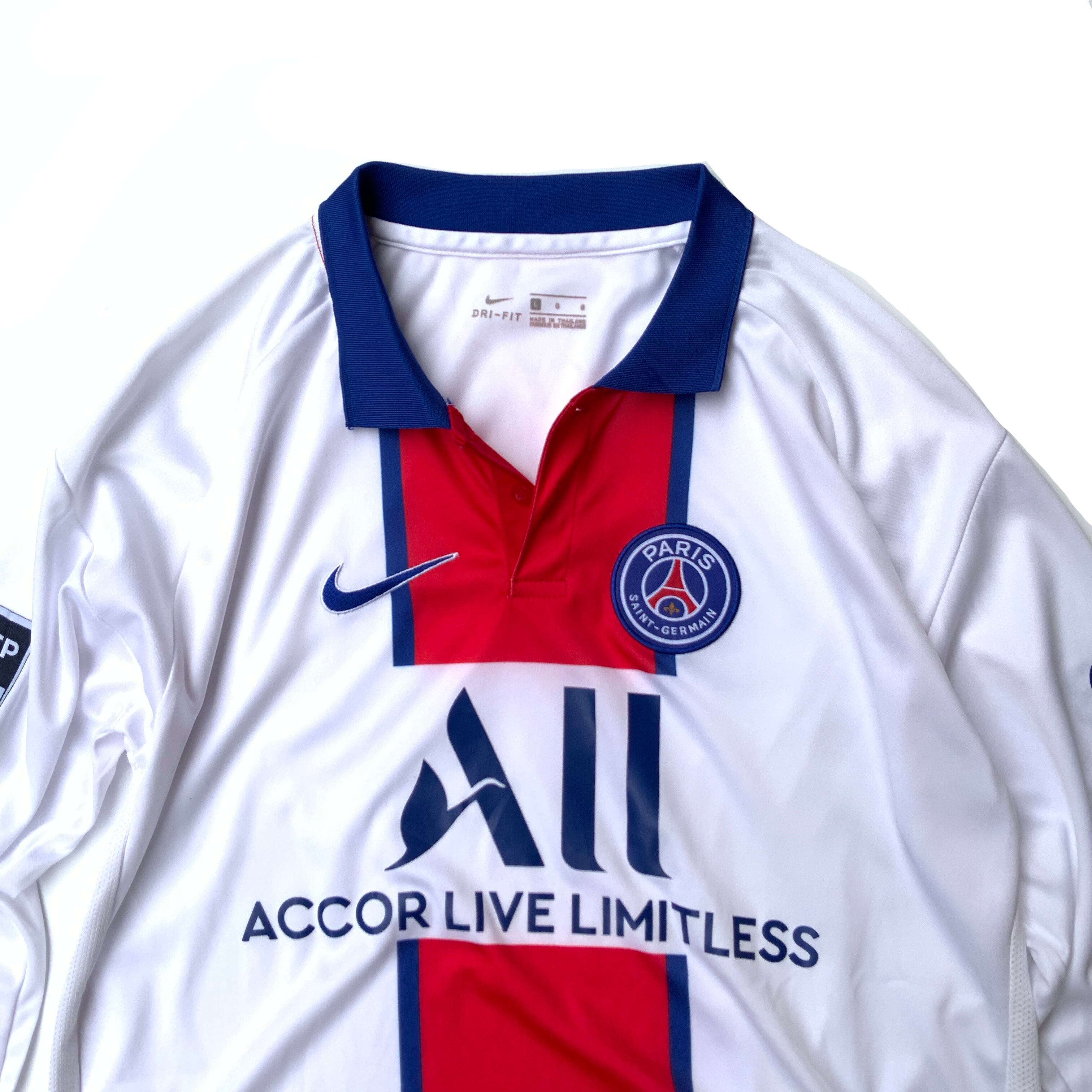 【新品未開封】Nike PSG パリサンジェルマンシャツ NIKE “PSG Away 20-21 Game Shirts L/S” 00s パリサンジェルマン