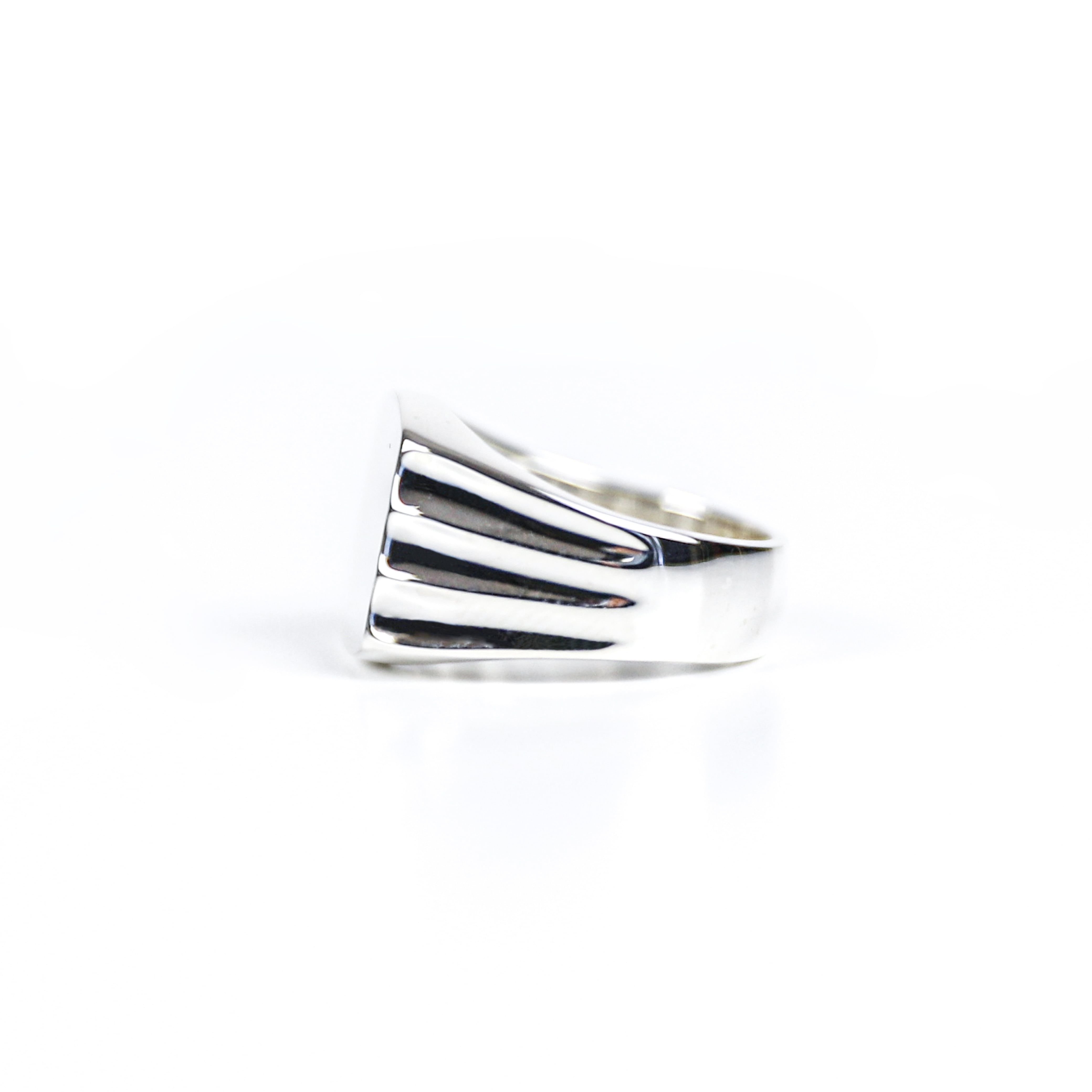 OVY Silver Signet Ring 13号