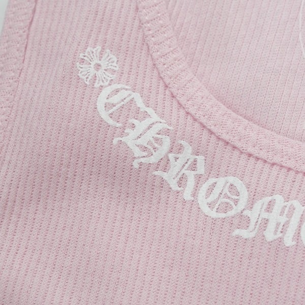 Size【L】 CHROME HEARTS クロム・ハーツ LOVE YOU RIB TANKTOP PINK