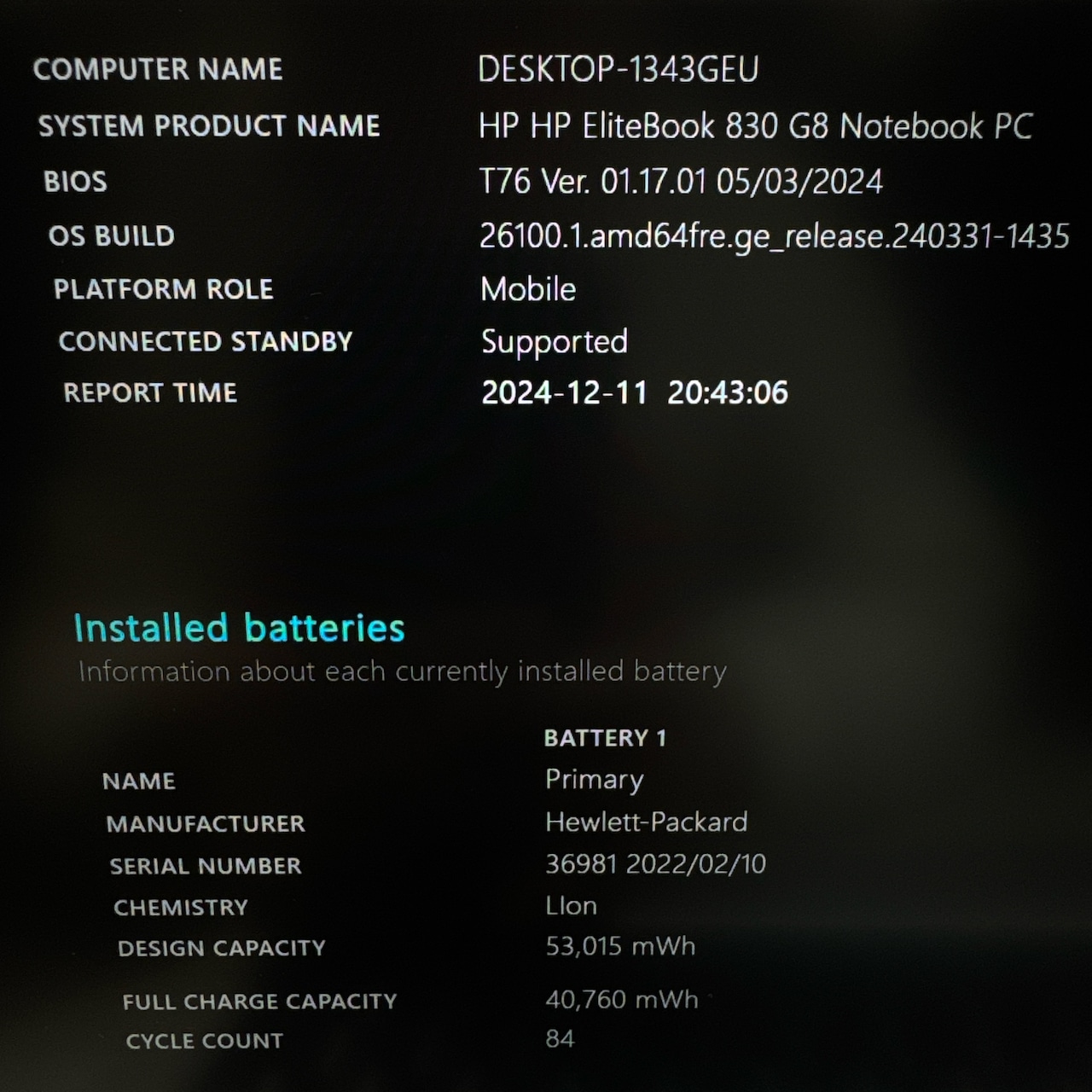 美品ハイスペック HP EliteBook 830 G8/最高峰i7/第11世代/メモリ16GB/SSD512GB/ノートパソコン