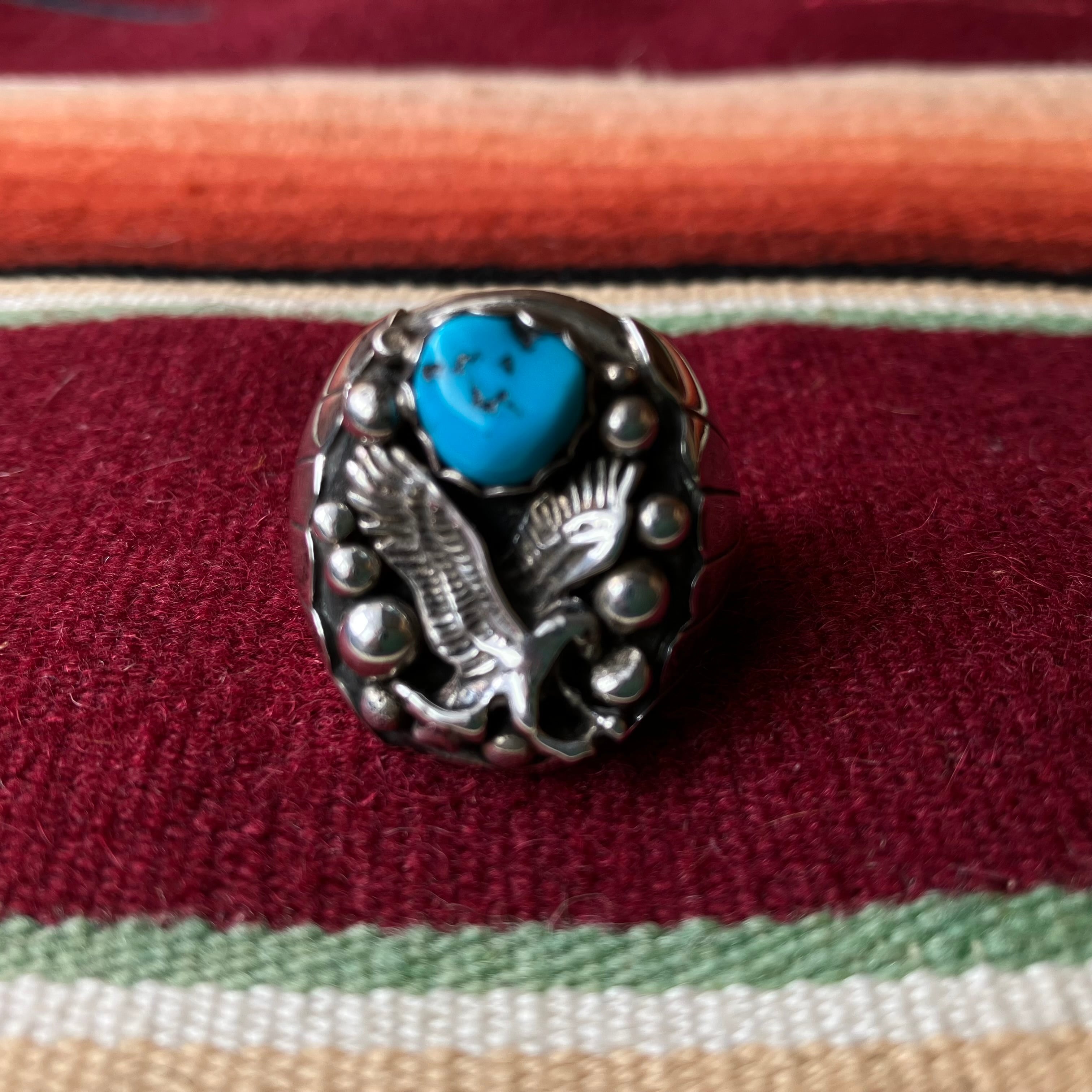 ズニ族 インディアンジュエリー ピアス ZUNI Indian jewelry pierce