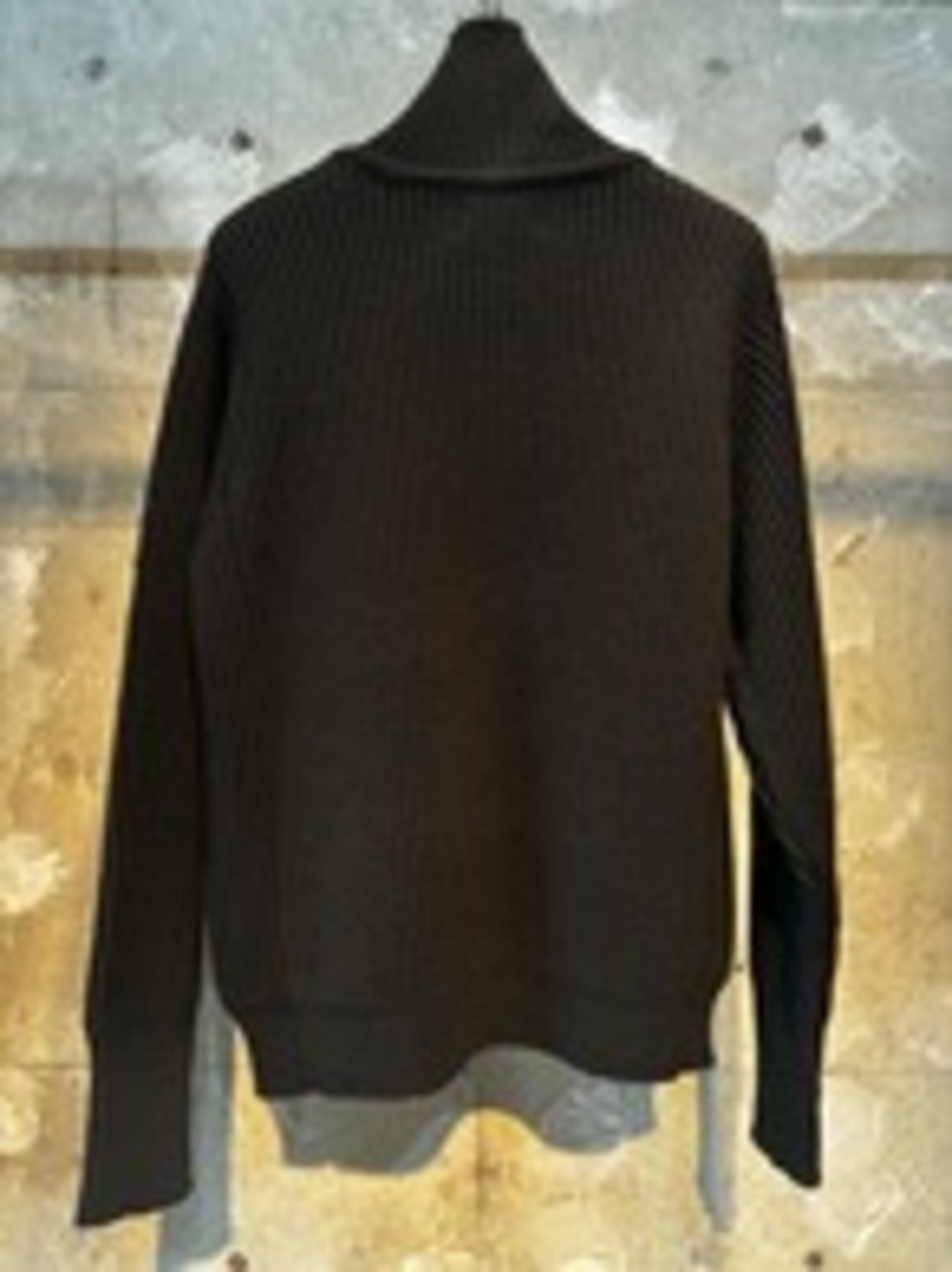 【24AW】 D-VEC(ディーベック) /FISHERMANS KNIT ZIP-UP JACKET / ニットジャケット - 5