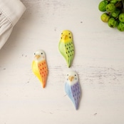 インコ ブローチ