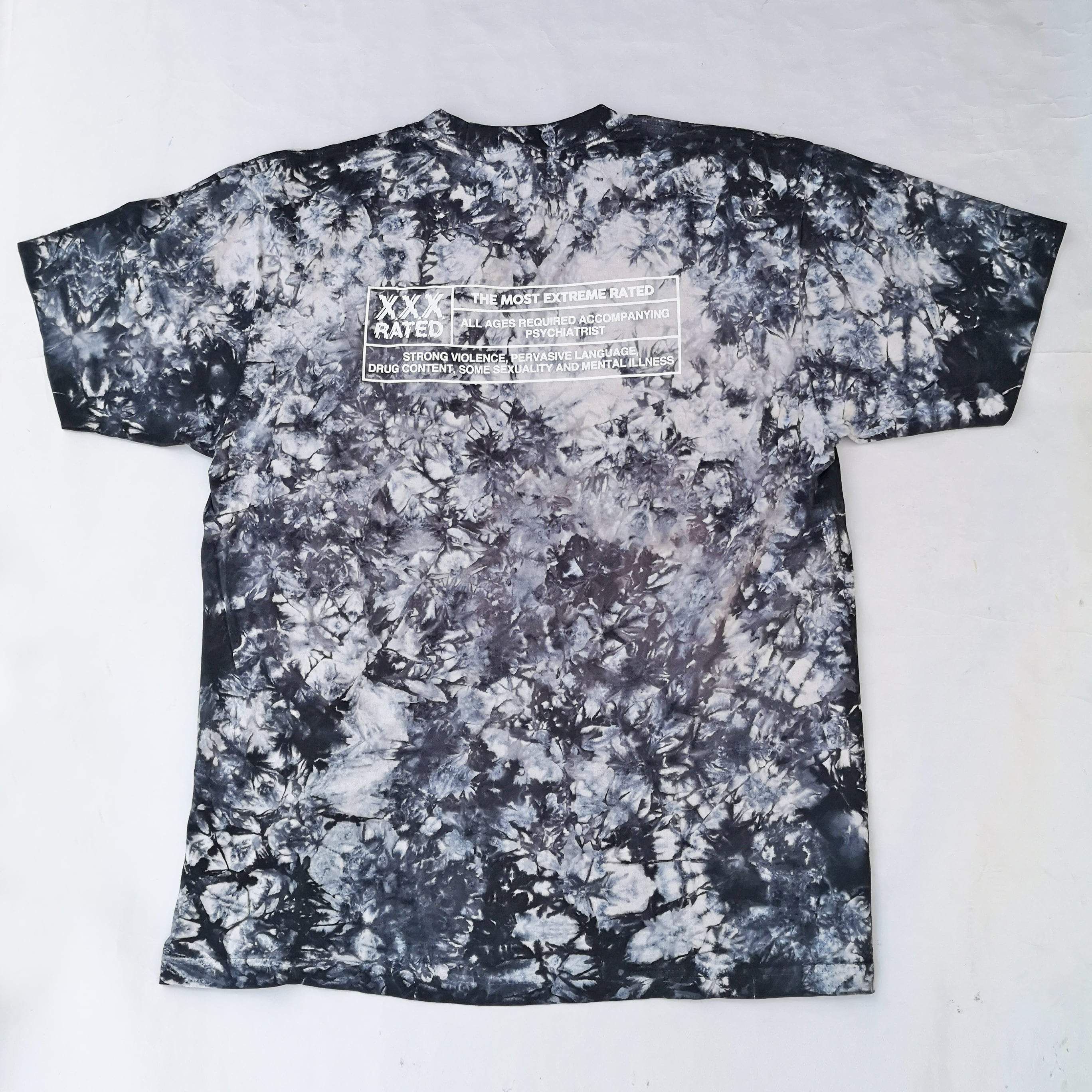 XXX RATED "ALICE IN ACIDLAND" Tie-dye TEE L