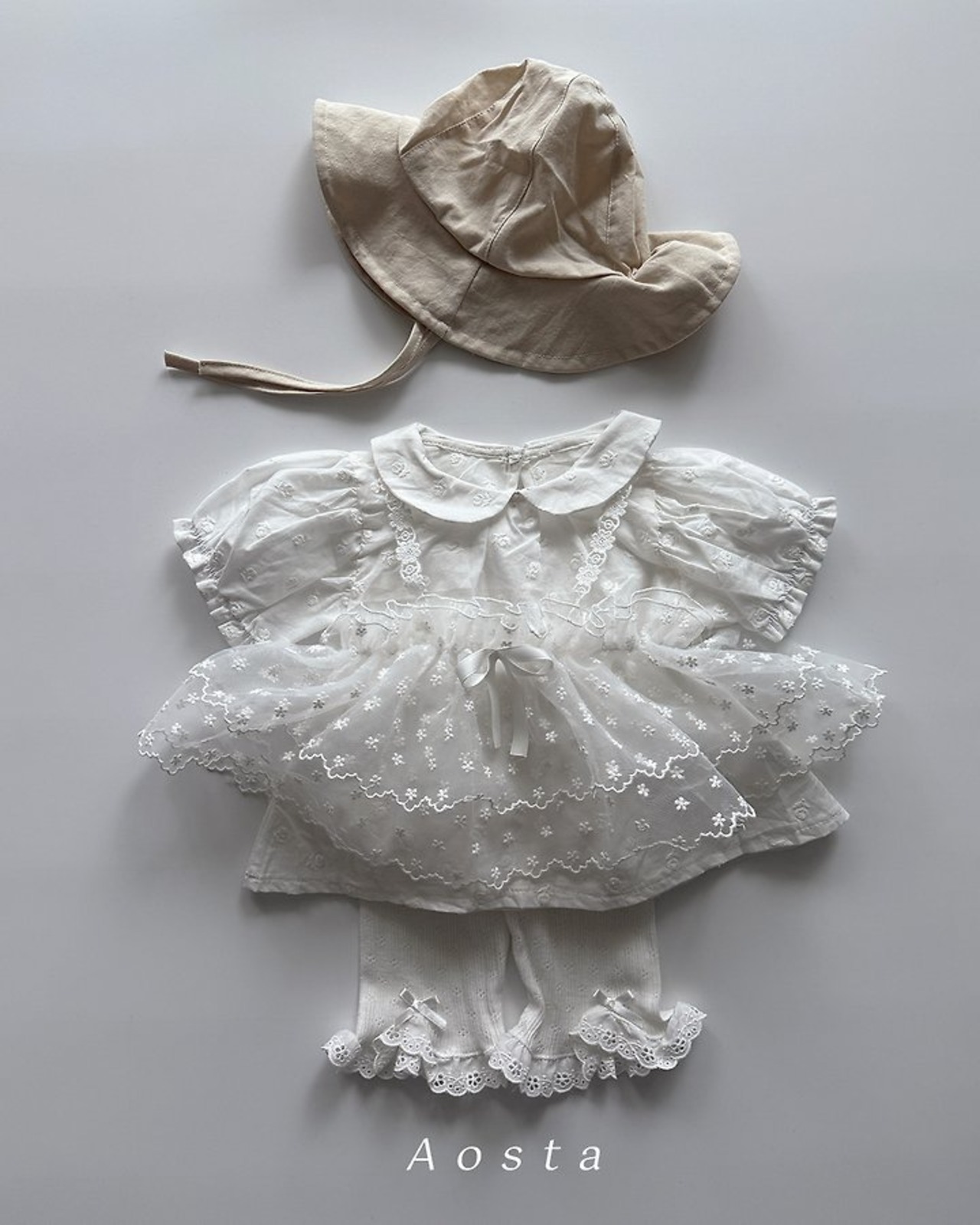 [Aosta] Collar Blouse / [아오스타] 카라블라우스