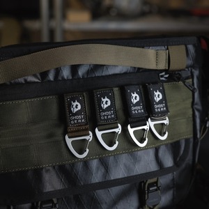 幽霊装備 Ghost gear  ベルクロウェビングストラップホルダー