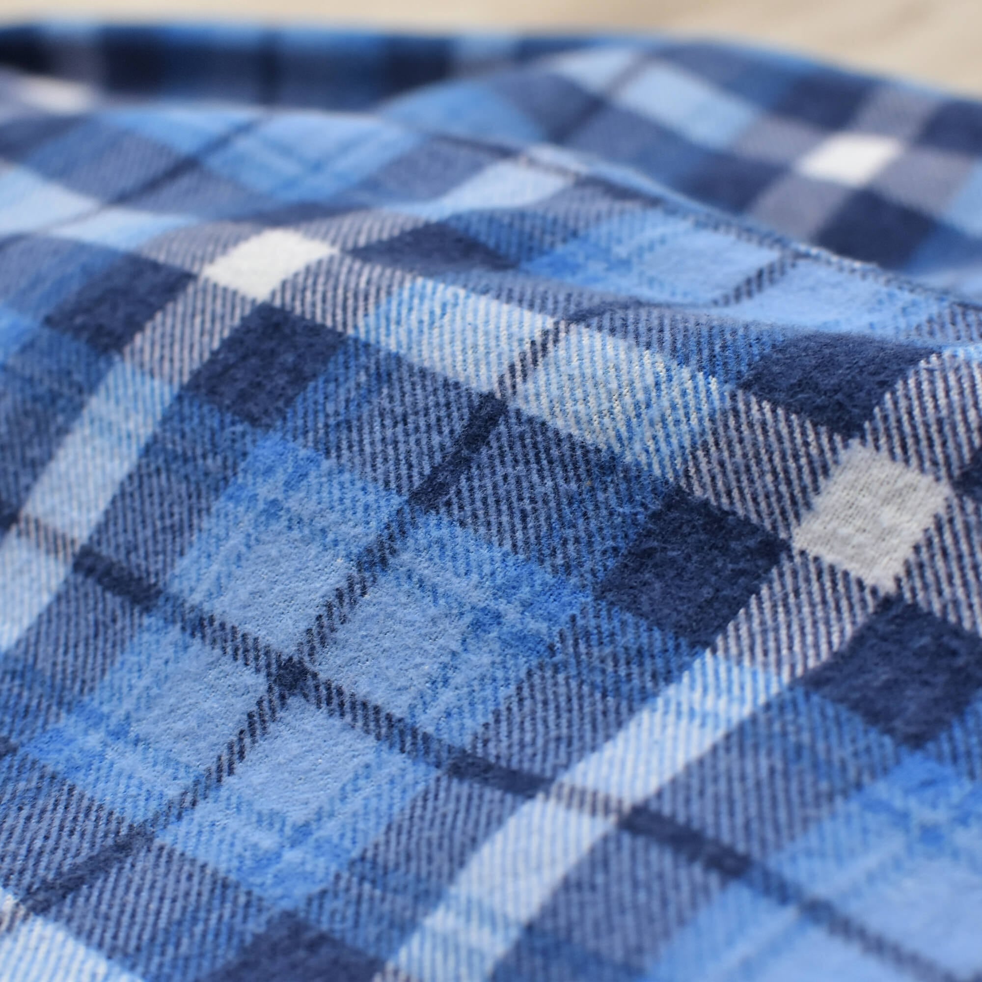 70s KINGSPORT check nel shirt | 古着屋 grin days memory