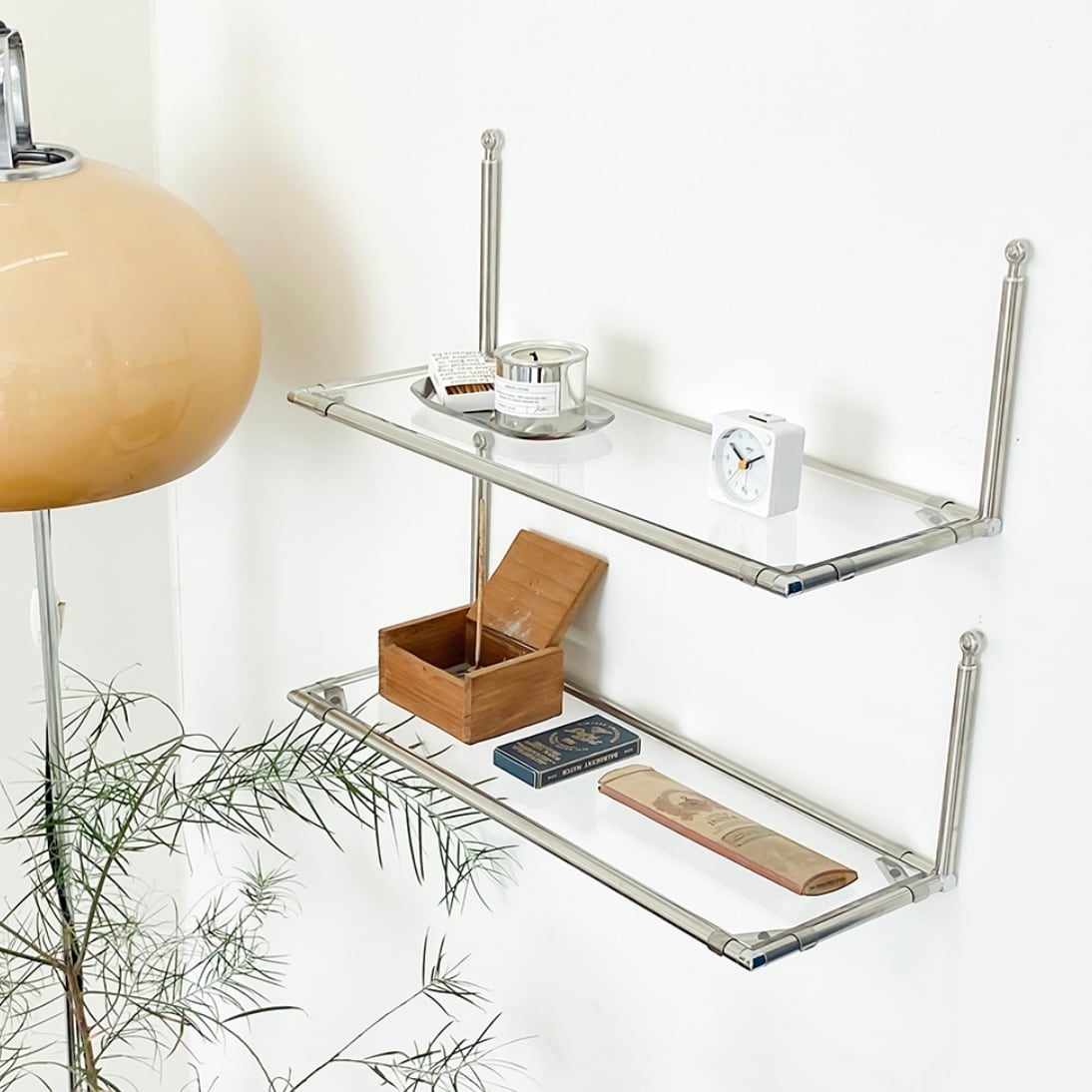 module wall shelf 2colors / モジュール ウォール シェルフ 壁掛け