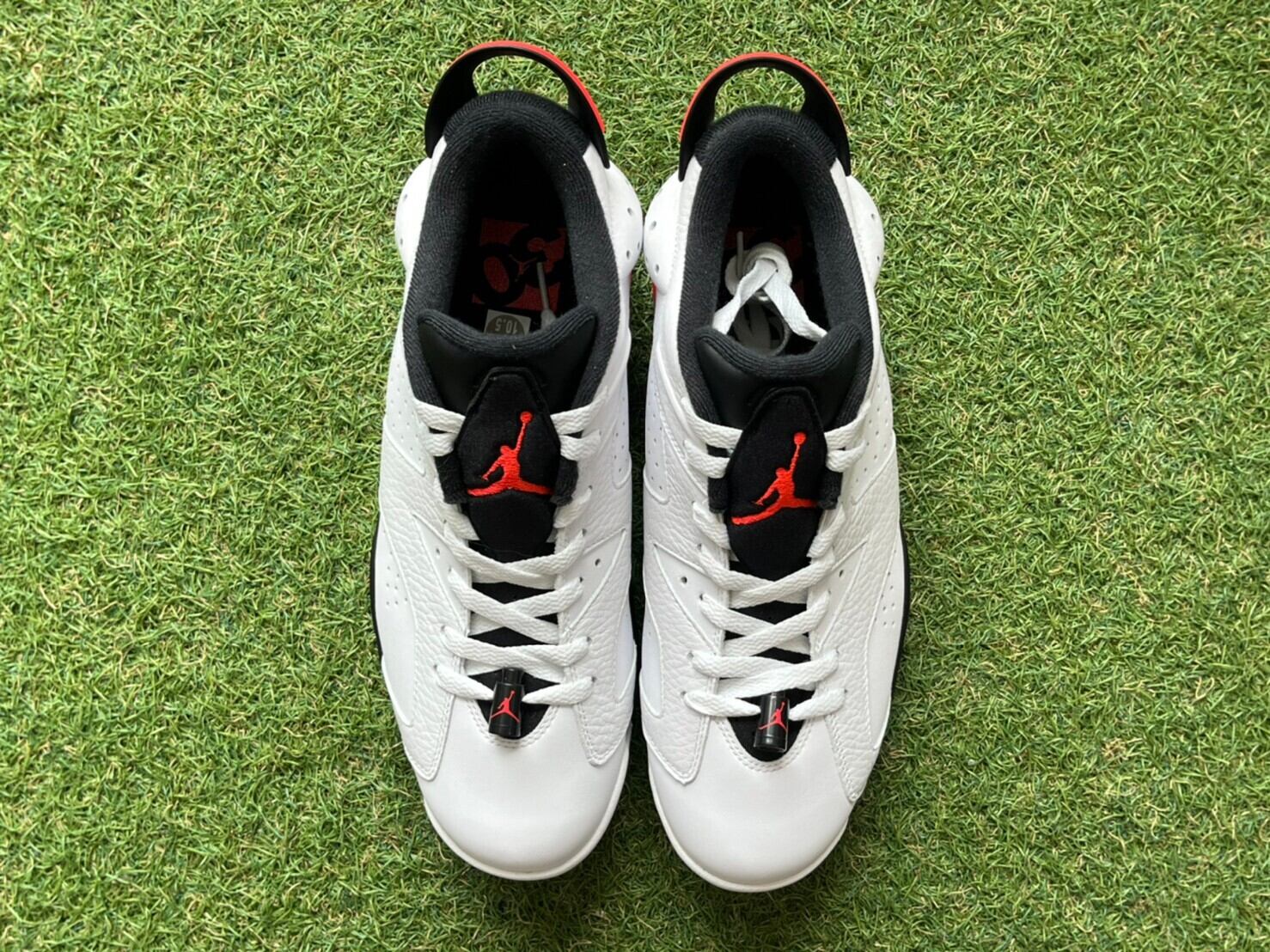 NIKE AIR JORDAN 6 RETRO LOW INFRARED 23-BLACK 304401-123 28.5cm 
