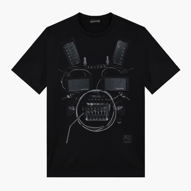 LAD MUSICIAN【ラッドミュージシャン 】LAD MUSICIAN × ESP BIG T-SHIRT (2324-802 BLACK_SIZE46)