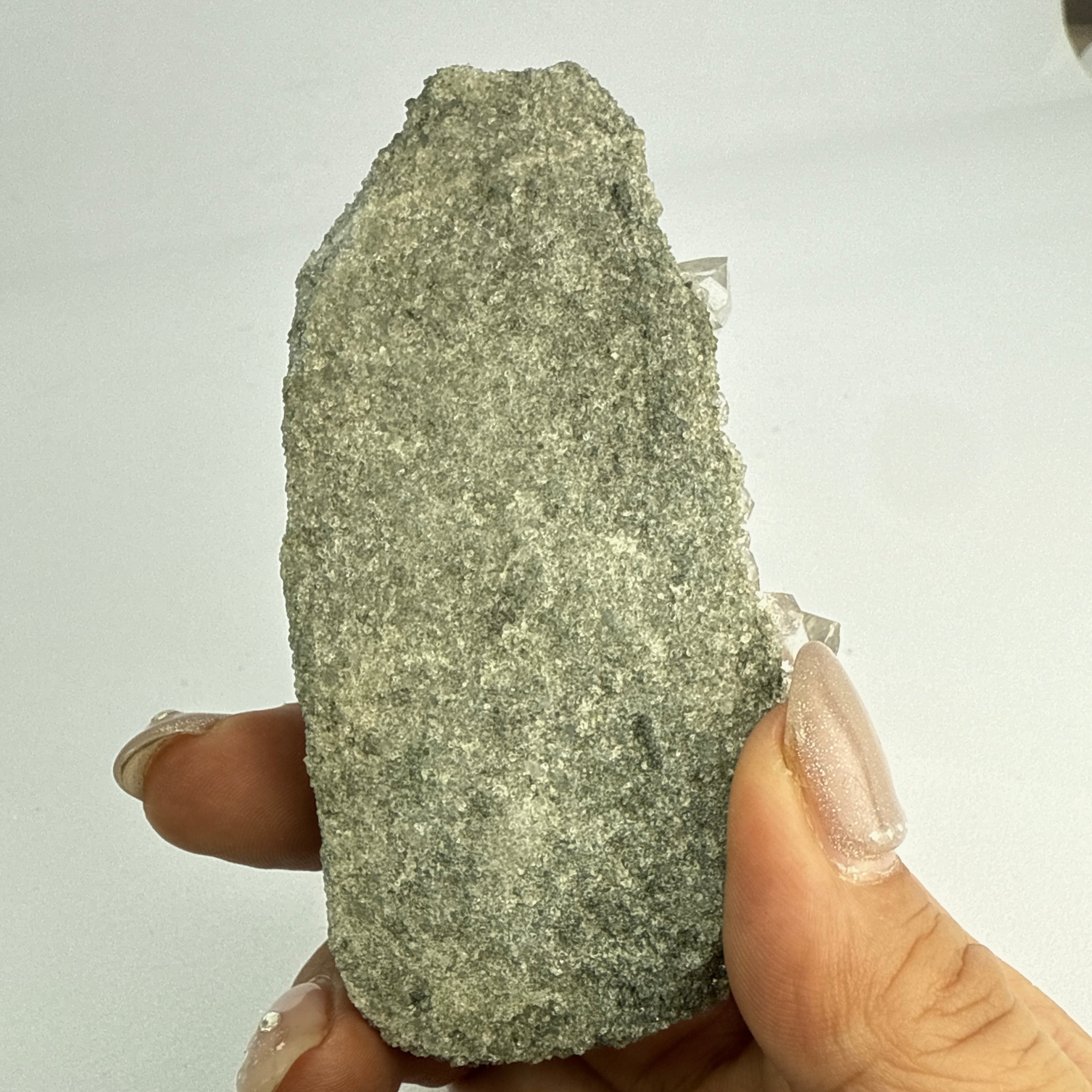 382 インドマニハール産ルチル入り水晶クラスター | Mea Via Stone