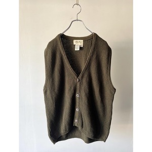 -eddie bauer- 90's cotton knit vest