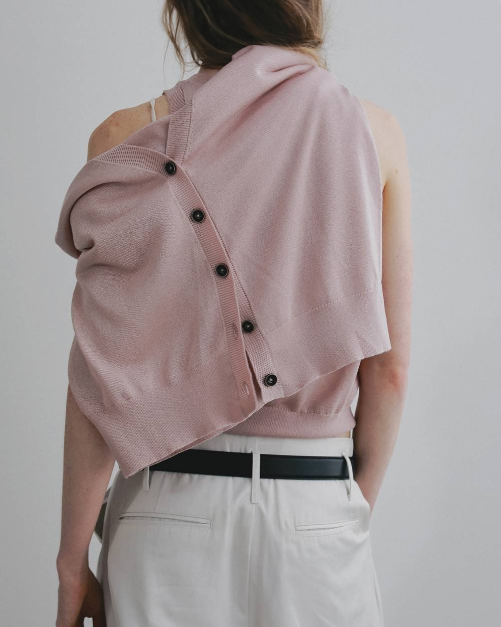 anuke(アンヌーク) Highgauge Sheer Cardigan | サウスオレンジ