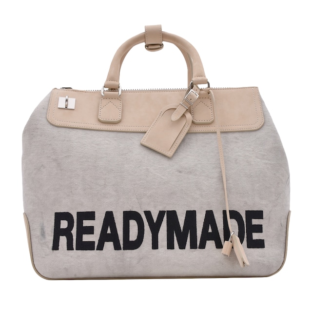 【READYMADE】RE-CO-WH-00-00-165/GYM BAG MEDIUM/WHITE
