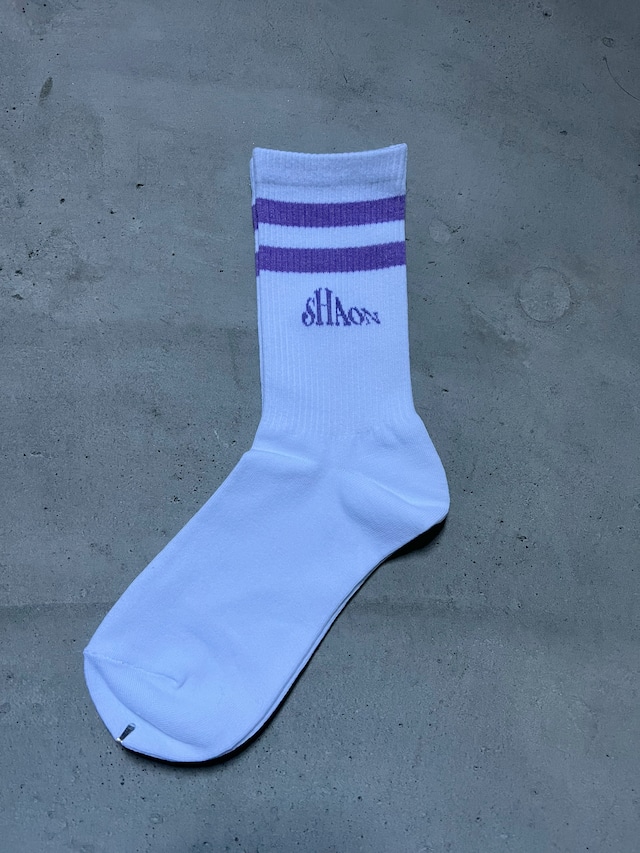 SHAON SOCKS BASIC PURPLE