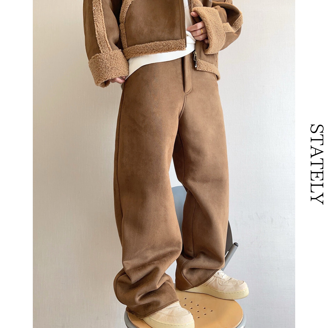 Soft Boa スエードタッチ Pants_B64・画像11